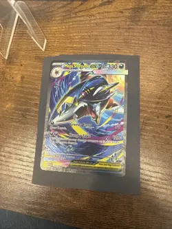 Mega Sharpedo ex Holo Pokemon Phantasma #127/094 Special Illustration Rare SIR - Image 3