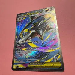 Mega Sharpedo Ex 127/094 NM Special Illustration Rare SIR Pokemon Card PFL Holo - Image 5