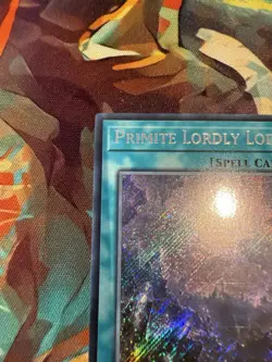 YUGIOH Card Primite Lordly Lode BLMM-EN172 Secret Rare 1st Edition - Near Mint - Image 2
