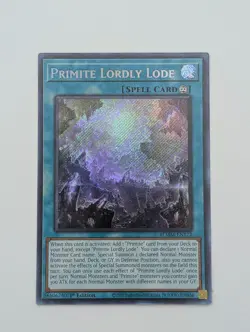 PRIMITE LORDLY LODE - Secret Rare - BLMM-EN172 - 1st Ed - NM/M - Image 1