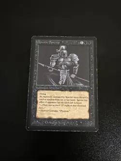 Hypnotic Specter Beta Edition Heavily Played English MTG - Image 1