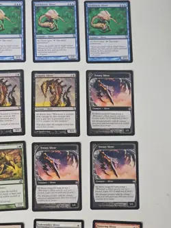Sliver Cards Tribal Theme Lot - MTG Magic LP - Lot of 46 Sliver Cards - Dups - Image 2