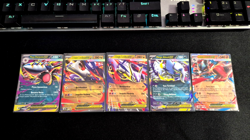 Pokemon TCG Mega Evolution set of 5 ex cards fresh out of the pack - Portuguese - Image 3