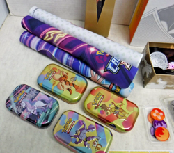 Pokemon TCG Huge Lot of Coins, Playmats, Promo Cards, Boxes 030524AST5 - Image 3