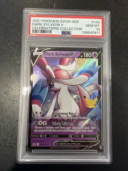 Dark Sylveon V SWSH134 SWSH: Sword & Shield Promo Cards Holo - Image 1