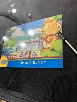 Pokemon Card - Meowth Rules! OR13 - Orange Islands - Topps - Image 3