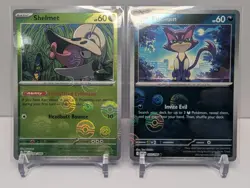 Pokemon White Flare Misprint Tilt Error Cards 008/086 And 055/086 - Image 1