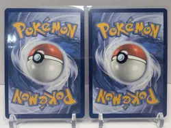 Pokemon White Flare Misprint Tilt Error Cards 008/086 And 055/086 - Image 2