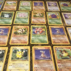 Vintage Bulk Base Cards Pokemon Card Pokemon 117 Cards Near Mint - Image 5