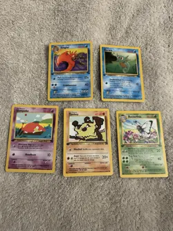 Pokemon TCG 1st Edition Card Lot - Image 1