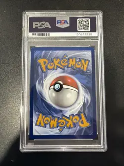 Pokemon TCG Team Rockets Meowth Card 203/182 Destined Rivals PSA 9 - Image 2
