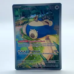 Pokemon TCG Karte - Relaxo 051 Black Star Promo Fullart Deutsch - Image 1