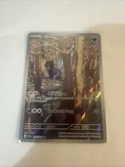 Deino Full Art Rare White Flare Illustration Card 146/086 PSA contender - Image 1