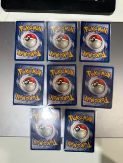 Pokemon TCG Vintage 8 Card Lot Holos 1st Edition Fossil, Jungle, Base Set - Image 5