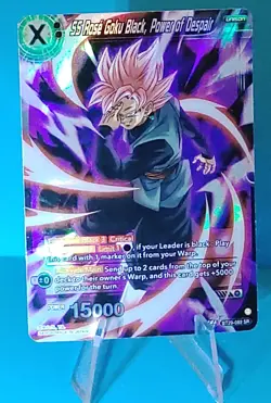 BT29-089 SR SS Rose Goku Black, Power of Despair Dragon Ball Z Super Card Game - Image 1