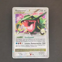 Pokemon TCG Karte - Rayquaza C LV.X, DE DP47 Black Star Promo - Deutsch - Image 2