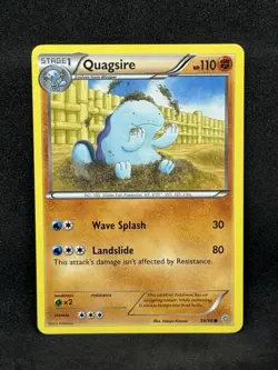 Quagsire Pokemon Card 39/98 XY Ancient Origins 2015 TCG Common Card HP - Image 1