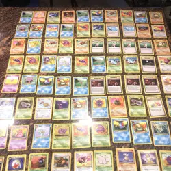 Vintage Bulk Base Cards Pokemon Card Pokemo 80 Cards Near Mint - Image 1