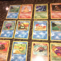 Vintage Bulk Base Cards Pokemon Card Pokemo 80 Cards Near Mint - Image 2
