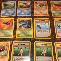 Vintage Bulk Base Cards Pokemon Card Pokemo 80 Cards Near Mint - Image 3