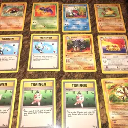 Vintage Bulk Base Cards Pokemon Card Pokemo 80 Cards Near Mint - Image 4