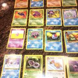 Vintage Bulk Base Cards Pokemon Card Pokemo 80 Cards Near Mint - Image 5