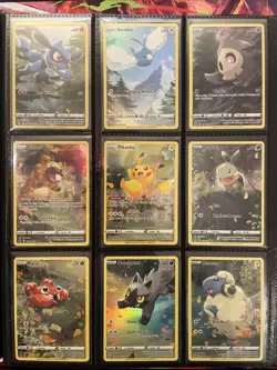 Crown Zenith Galarian Gallery: Full Art Set (9 Cards) GG26-GG34 - Image 1