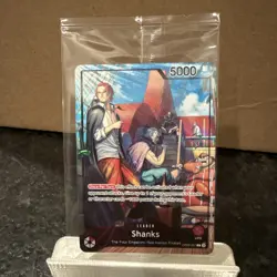 Shanks (2025 PSA Magazine Promo) OP09-001 One Piece Promotion Cards Foil - Image 1