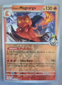Ethan's Magcargo 036/182 Destined Rivals Reverse Holo Pokemon Card - Image 1