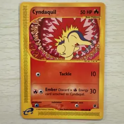 Cyndaquil Expedition Base Set, Card 105/165, NM/LP Pokemon TCG - Image 1