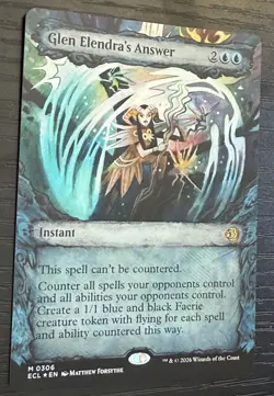 Glen Elendra's Answer (Showcase Foil) Mythic MTG Lorwyn Eclipsed - Image 1