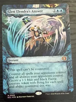 Glen Elendra's Answer (Showcase Foil) Mythic MTG Lorwyn Eclipsed - Image 2