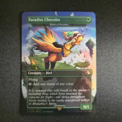 Paradise Chocobo - Birds of Paradise 483 ( Holo ) - Final Fantasy Magic The Gath - Image 1