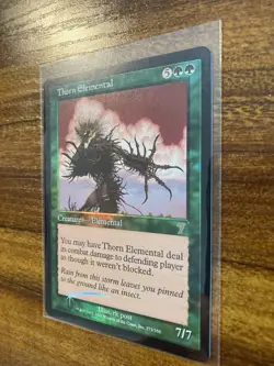 MTG✨THORN ELEMENTAL FOIL✨7th Edition NM/M RARE Creature 2001 rk Post UNPLAYED ! - Image 4