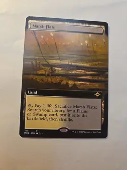 1x EXTENDED ART Marsh Flats, NM, Modern Horizons 2 (MH2), Magic Gathering, MtG - Image 3