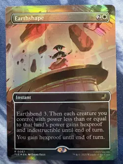 NM - Earthshape (Borderless) - Avatar: The Last Airbender - Foil - Image 1