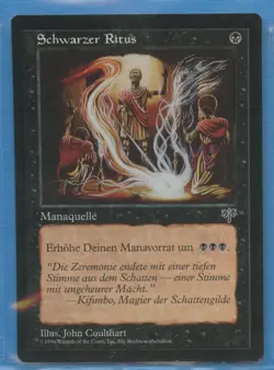MTG: Mirage: Schwarzer Ritus (Dark Ritual): GERMAN - Image 1