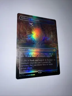 MTG - Hallowed Fountain (Borderless Foil) - Lorwyn Eclipsed NM/M Condition - Image 4