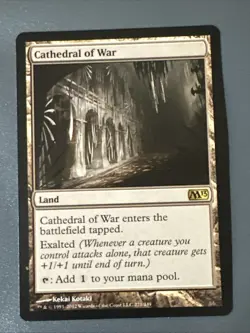 Cathedral Of War X1 M13 Core 2013 NM Condition See Front/back Pics - Image 1