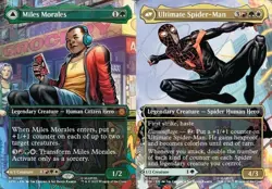 Miles Morales // Ultimate Spider-Man (#200) - Foil Extended Art SPM NM MTG - Image 1