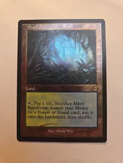 Misty Rainforest (Retro Frame) (Foil Etched) Modern Horizons 2 M/NM MTG - Image 2