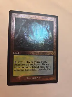 Misty Rainforest (Retro Frame) (Foil Etched) Modern Horizons 2 M/NM MTG - Image 3