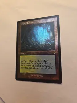 Misty Rainforest (Retro Frame) (Foil Etched) Modern Horizons 2 M/NM MTG - Image 4