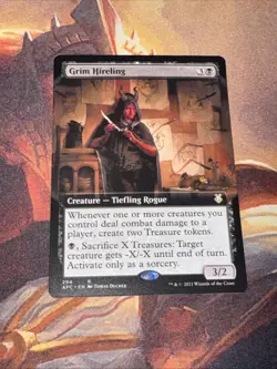 Grim Hireling X1 Mtg Commander Adventures In The Forgotten Realms Nm Extended - Image 1