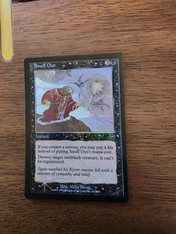 Snuff Out Mercadian Masques Foil - Image 1