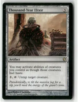 Magic The Gathering Thousand-Year Elixir Commander 2013 #266 - Image 1