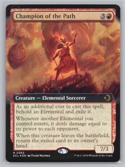 Champion of the Path (Extended Art) R Lorwyn Eclipsed 362 NM Foil - Image 1