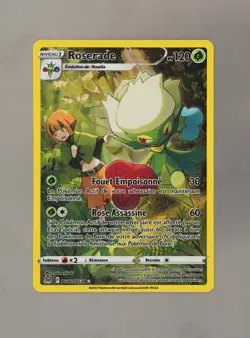 Carte Pokemon Roserade TG02/TG30 EB11 Epee & Bouclier Origine Perdue FR Neuve - Image 1