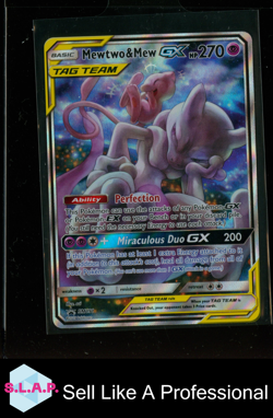 MEWTWO&MEW POKEMON TCG SM 191 2019 SM PROMO TAG TEAM ENGLISCH - Image 1
