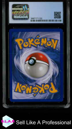 CLEFABLE BASE SET 2 HOLO 5/130 POKEMON CGC 8 - Image 2